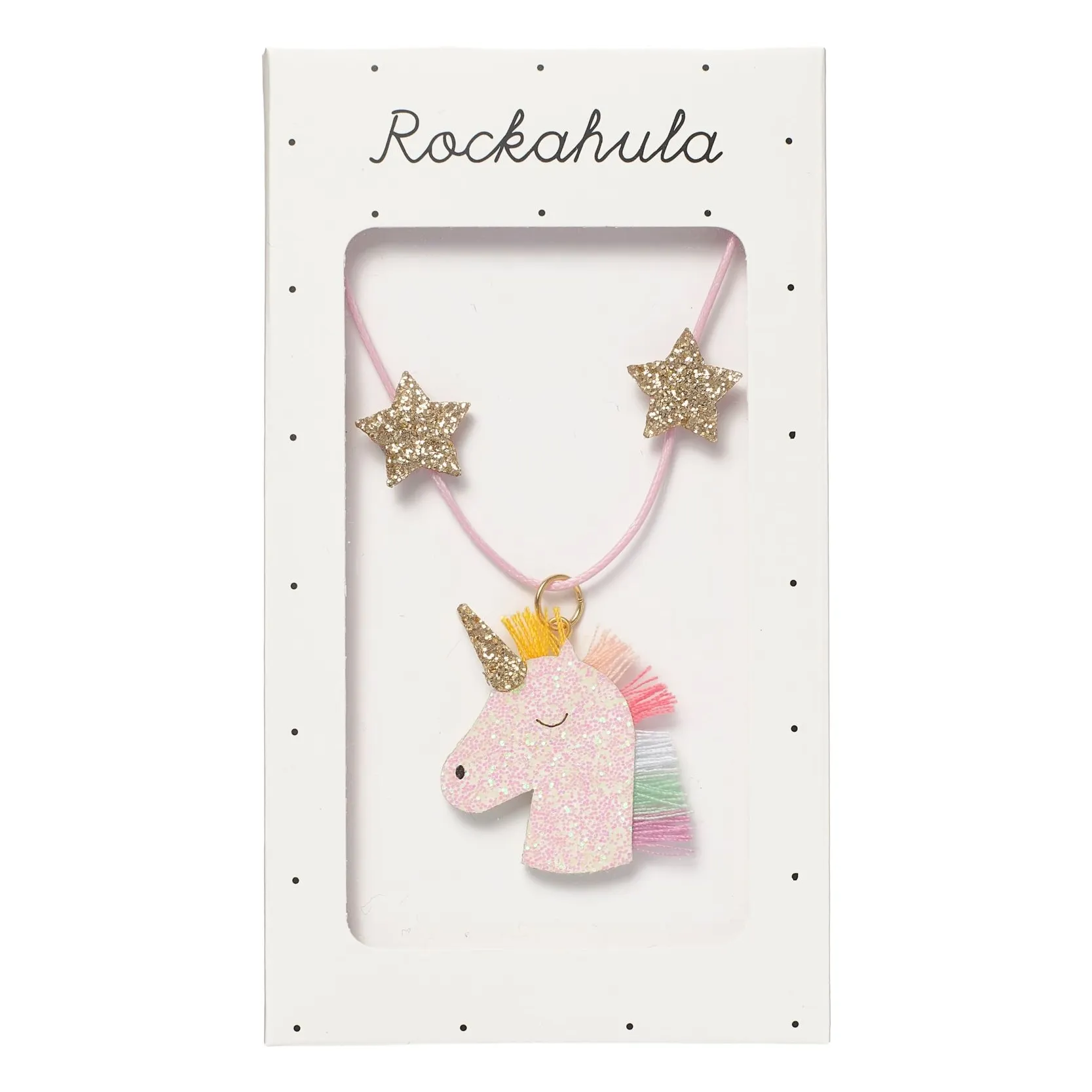Collier Licorne | Rose pâle- Image produit n°1