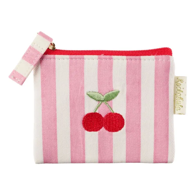 Monedero de rayas | Crudo