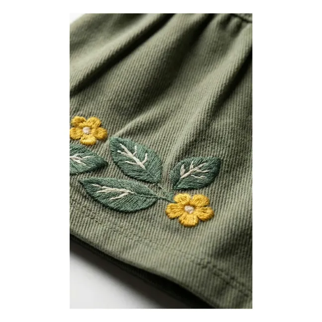 Kaya Fleurie skirt | Almond green