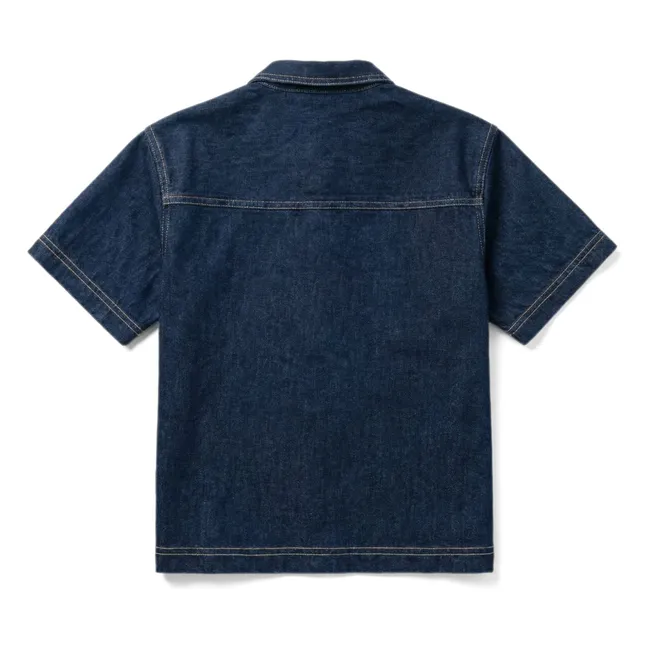 Chemise Denim Wayne | Bleu foncé