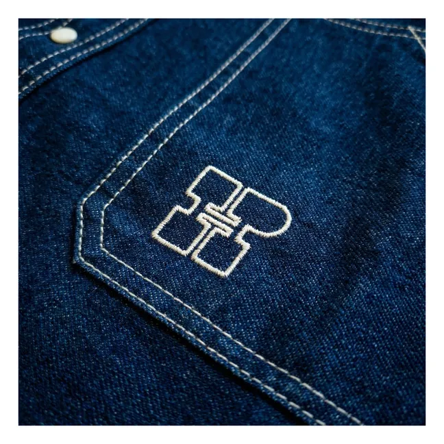 Camisa Wayne Denim | Azul oscuro