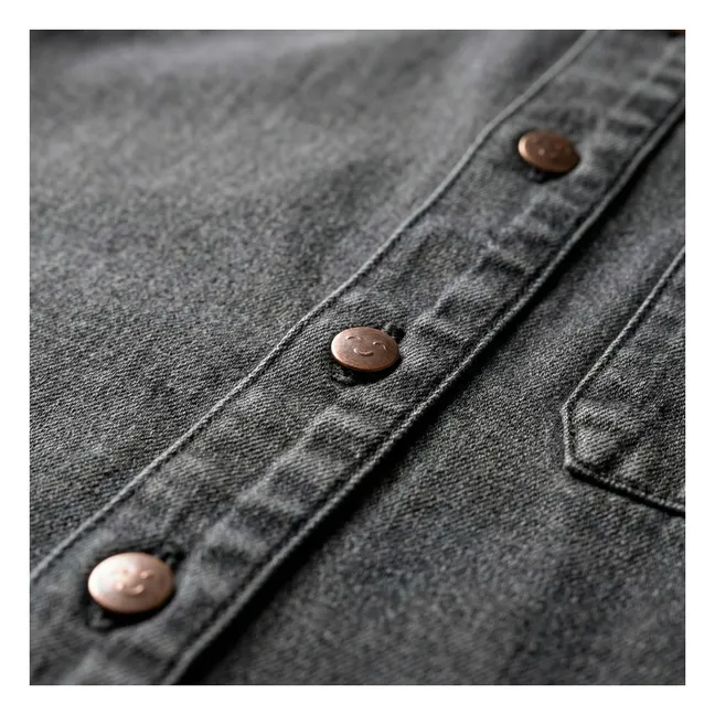 Chemise Denim Harper | Gris