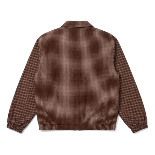 Veste Sage Carreaux | Marron foncé