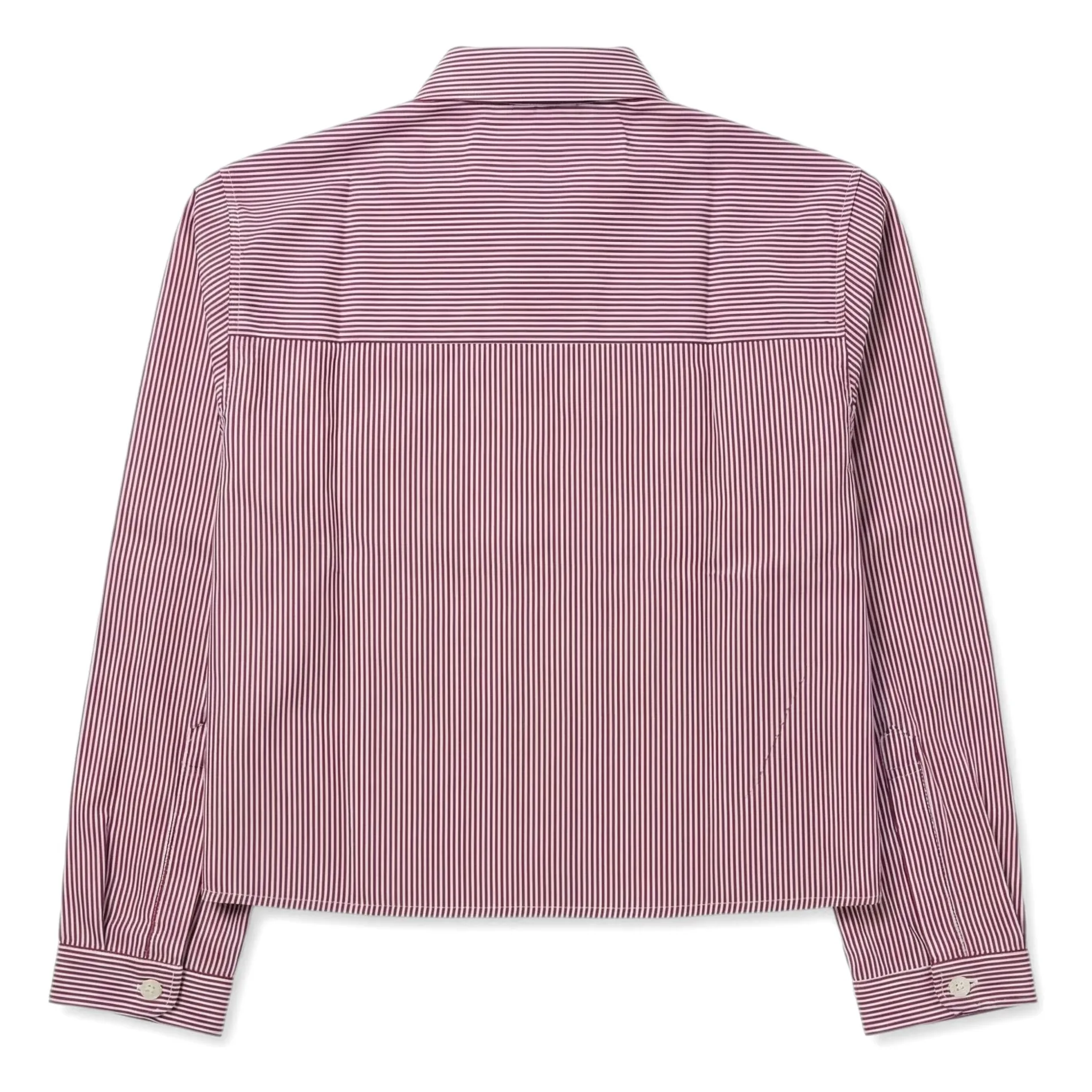 Chemise Courte Crush Rayée | Brique- Image produit n°5