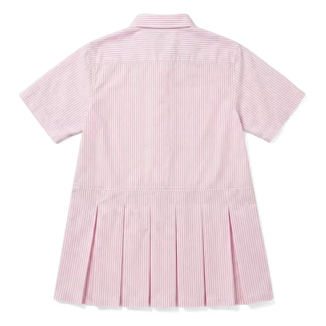 Vestido de rayas Dakota | Rosa Pálido