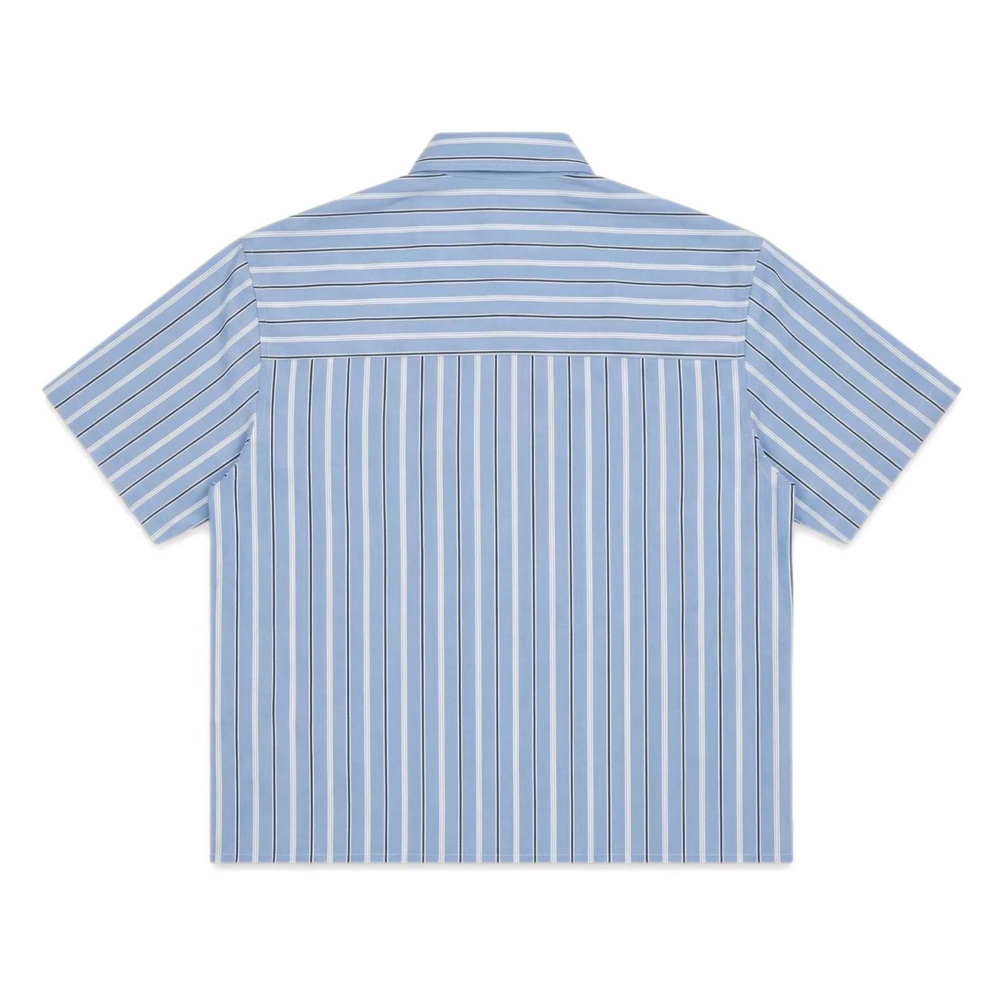 Chemise Harper Rayée | Bleu Acier- Image produit n°4