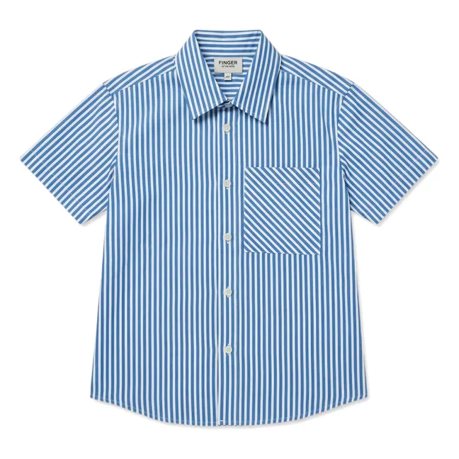 Camisa de rayas Rogue | Azul