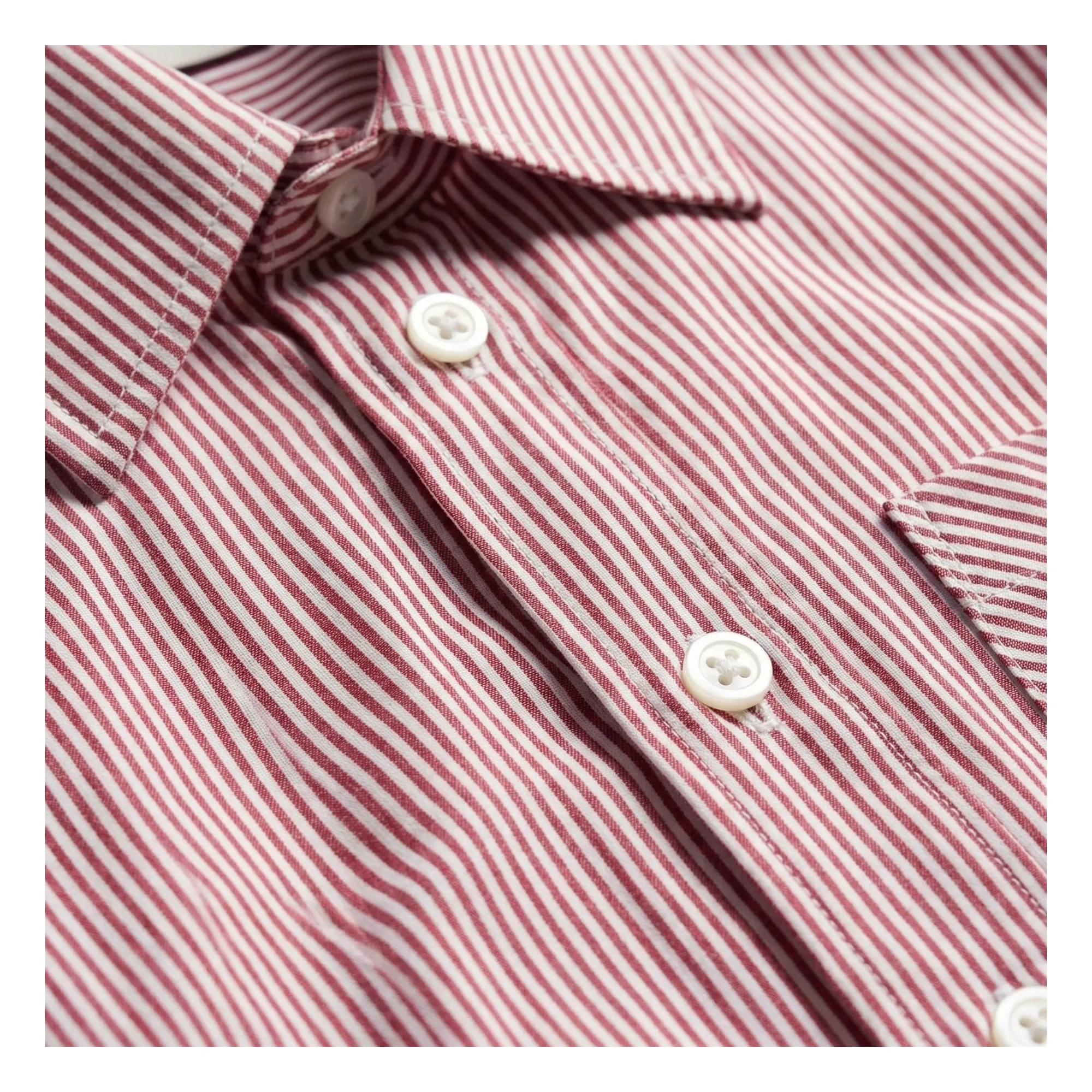 Chemise Rogue Rayée | Brique- Image produit n°4