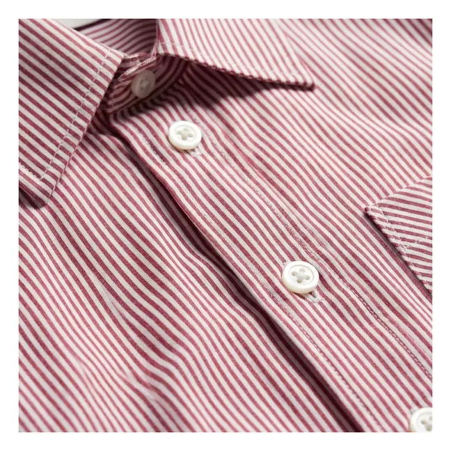 Chemise Rogue Rayée | Brique