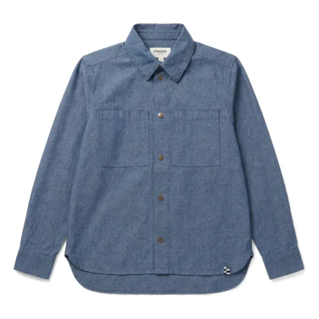 Chemise Denim Enara | Bleu