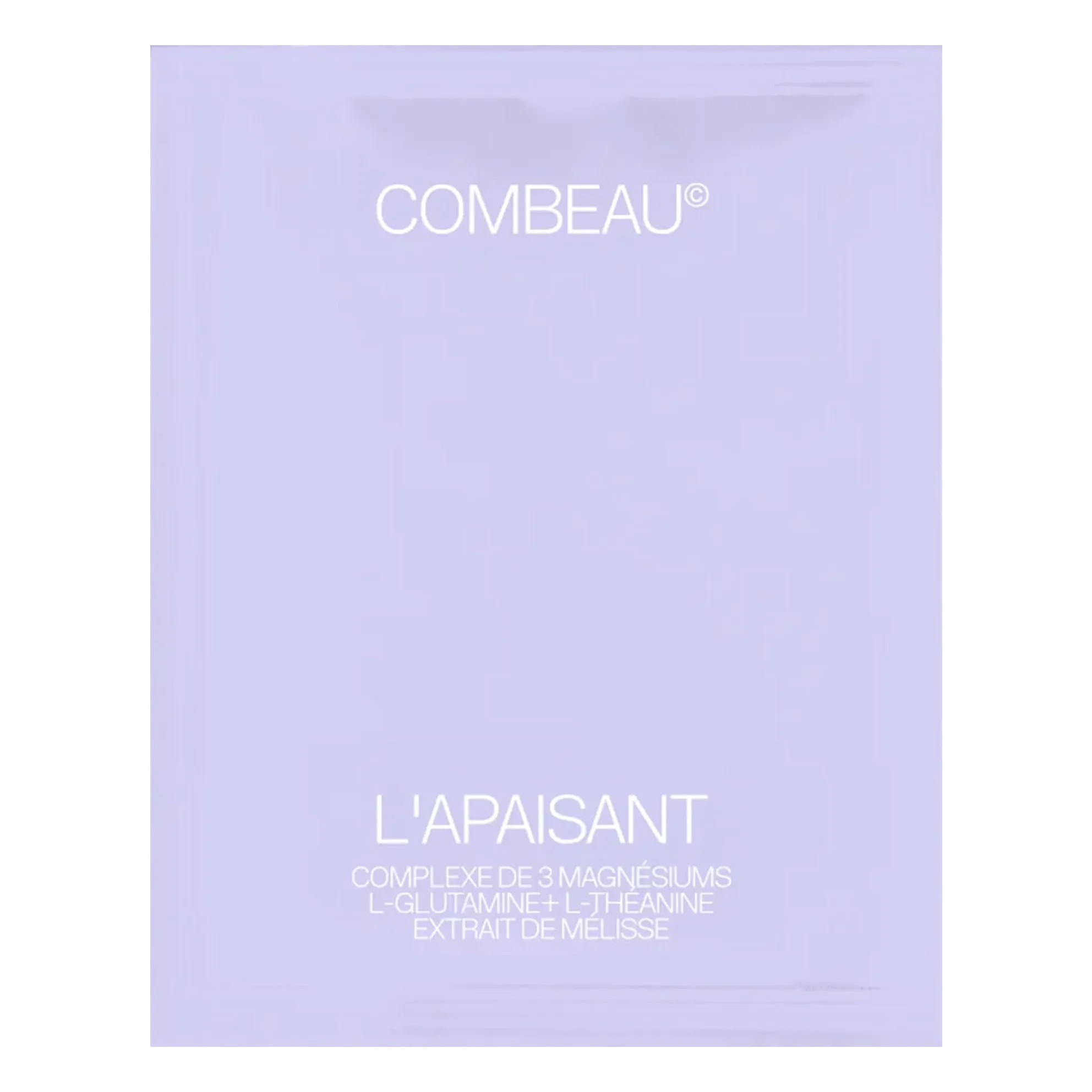 Combeau Untinted Food Supplement L'apaisant - 14 Sachets