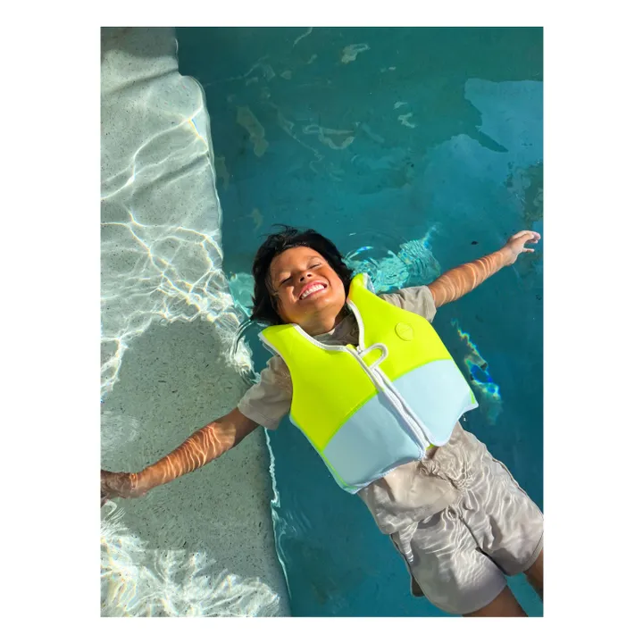 Swimming vest | Fluorescent yellow- Product image n°2