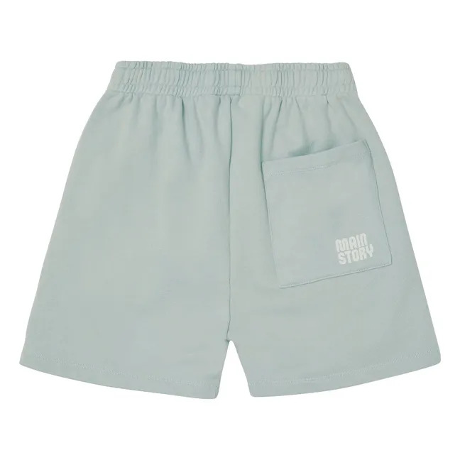 Pantalones cortos Jogger de algodón orgánico | Gris Claro