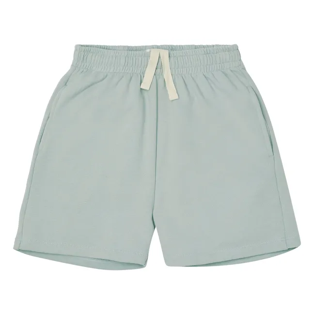 Pantalones cortos Jogger de algodón orgánico | Gris Claro