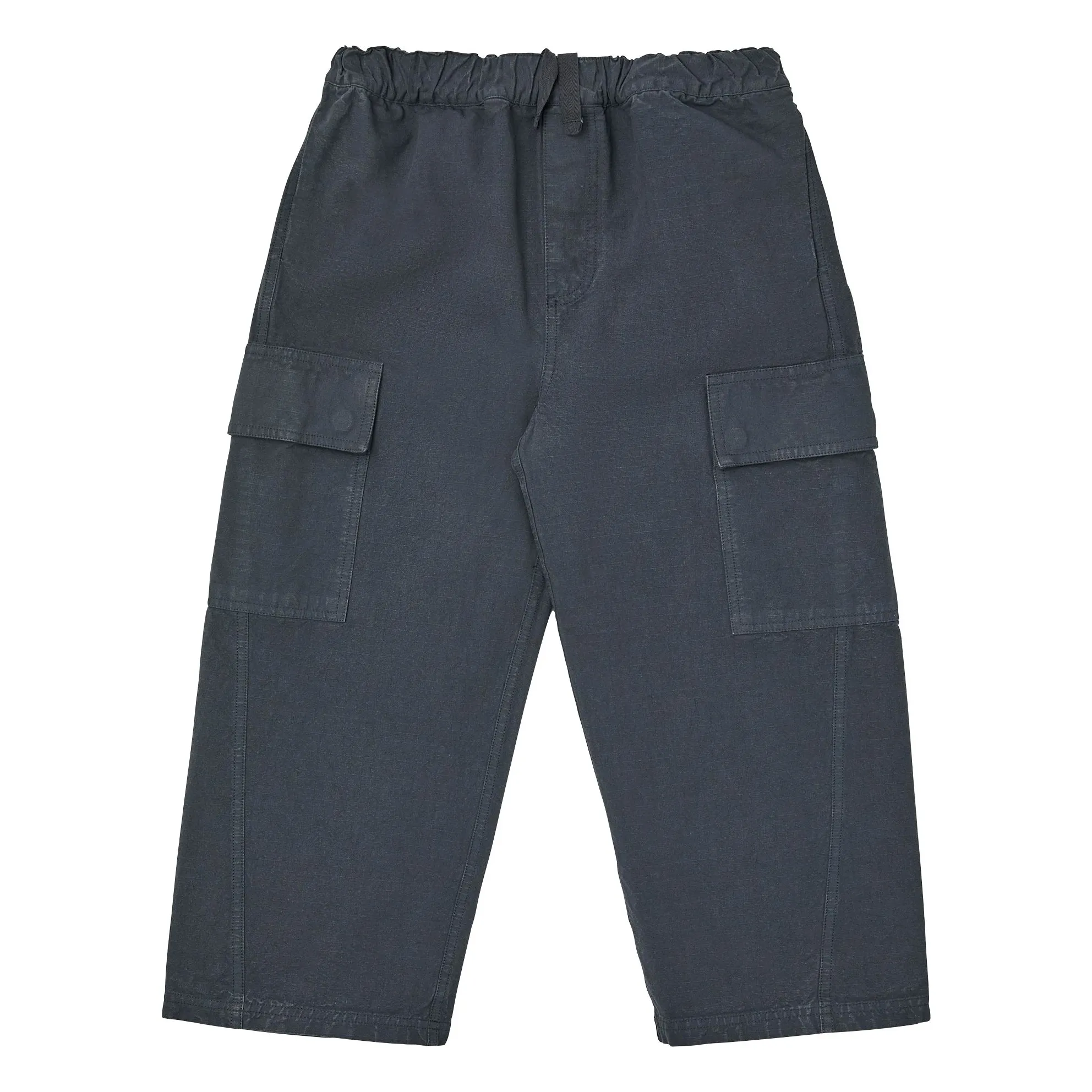 Pantalon Cargo Coton Bio | Gris anthracite- Image produit n°0