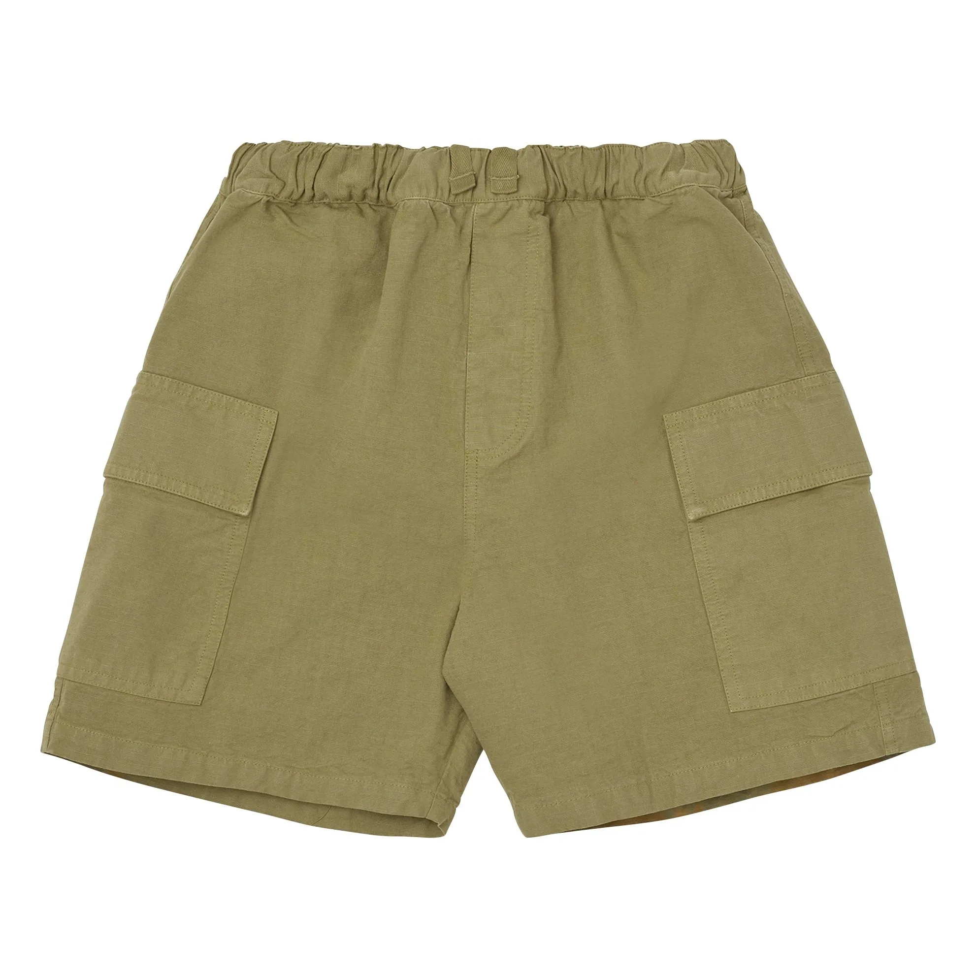 Main Story Olive Green Organic Cotton Cargo Shorts