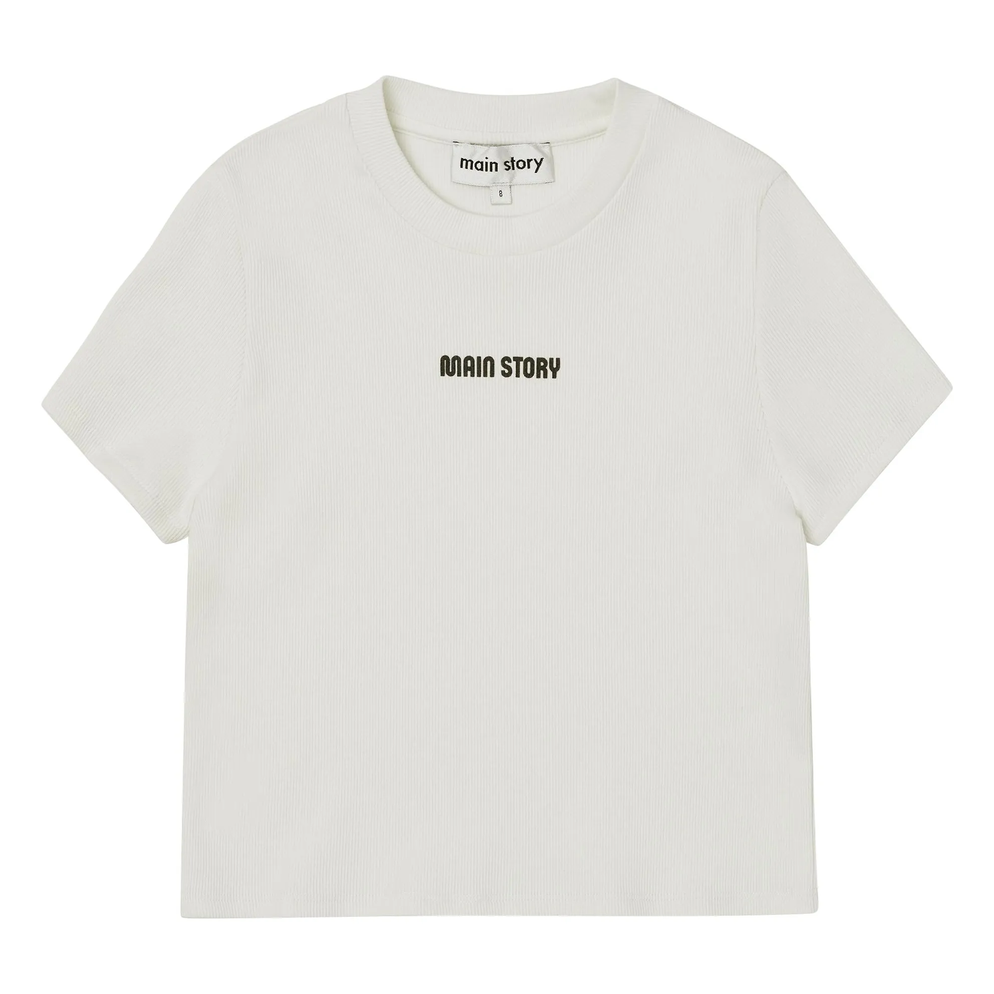 Main Story White T-Shirt Regular Organic Cotton