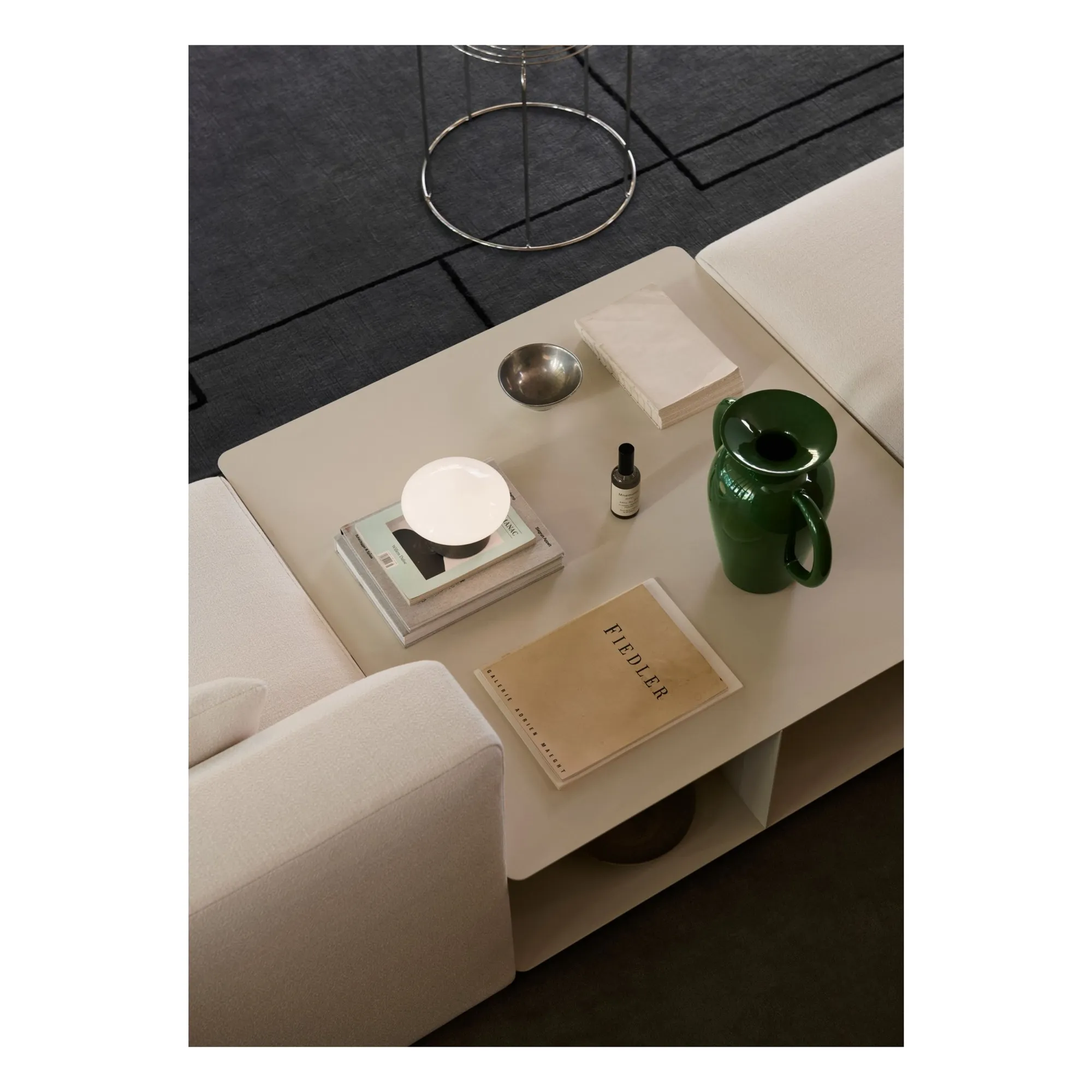 Table basse Develius EV3, Edward van Vliet | Ivoire- Image produit n°2