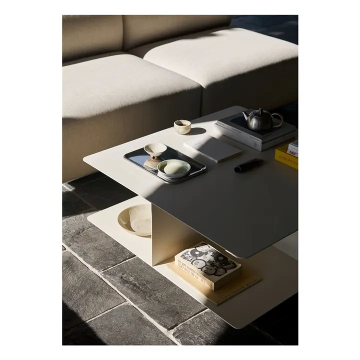 Mesa de centro Develius EV3, Edward van Vliet | Marfil- Imagen del producto n°1