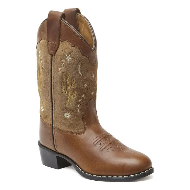 Santiags in pelle di yucca | Marrone