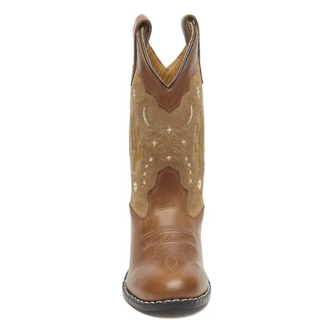 Santiags Yucca Cuir | Marron