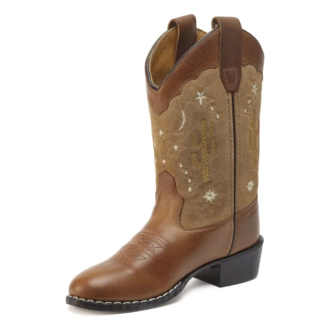 Santiags in pelle di yucca | Marrone