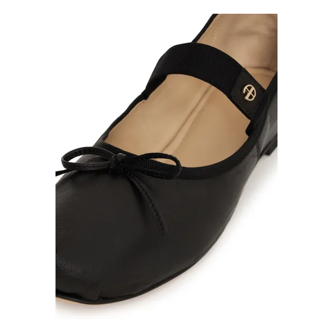 Ballerinas Jolie Cuir | Black