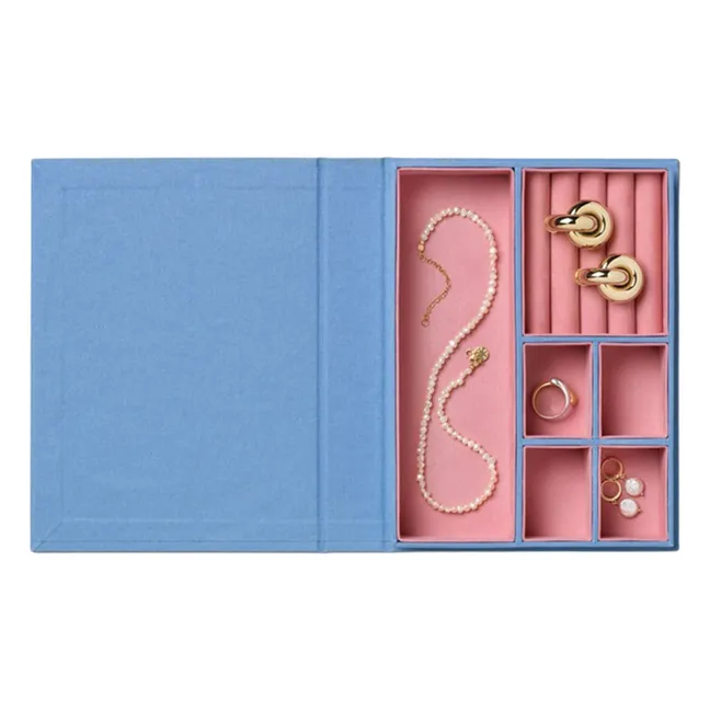 Boîte à bijoux Sassy | Bleu