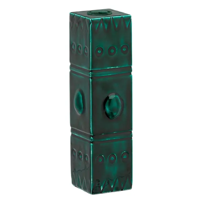 Laurel Reef candlestick | Green