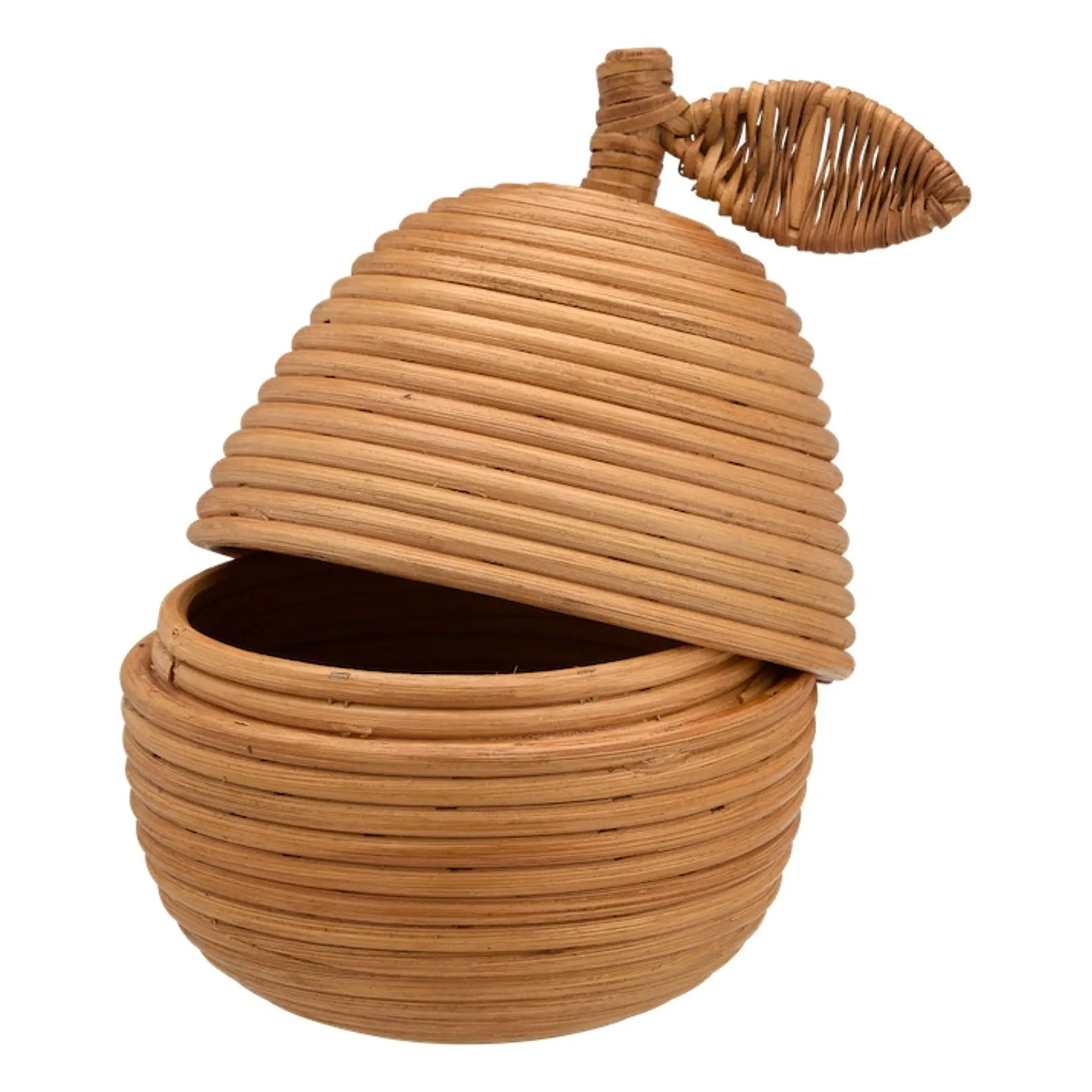 Boîte de rangement en rotin Poire- Image produit n°2