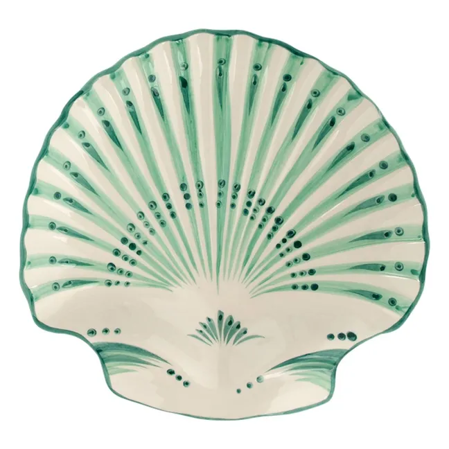 Plat coquillage | Vert