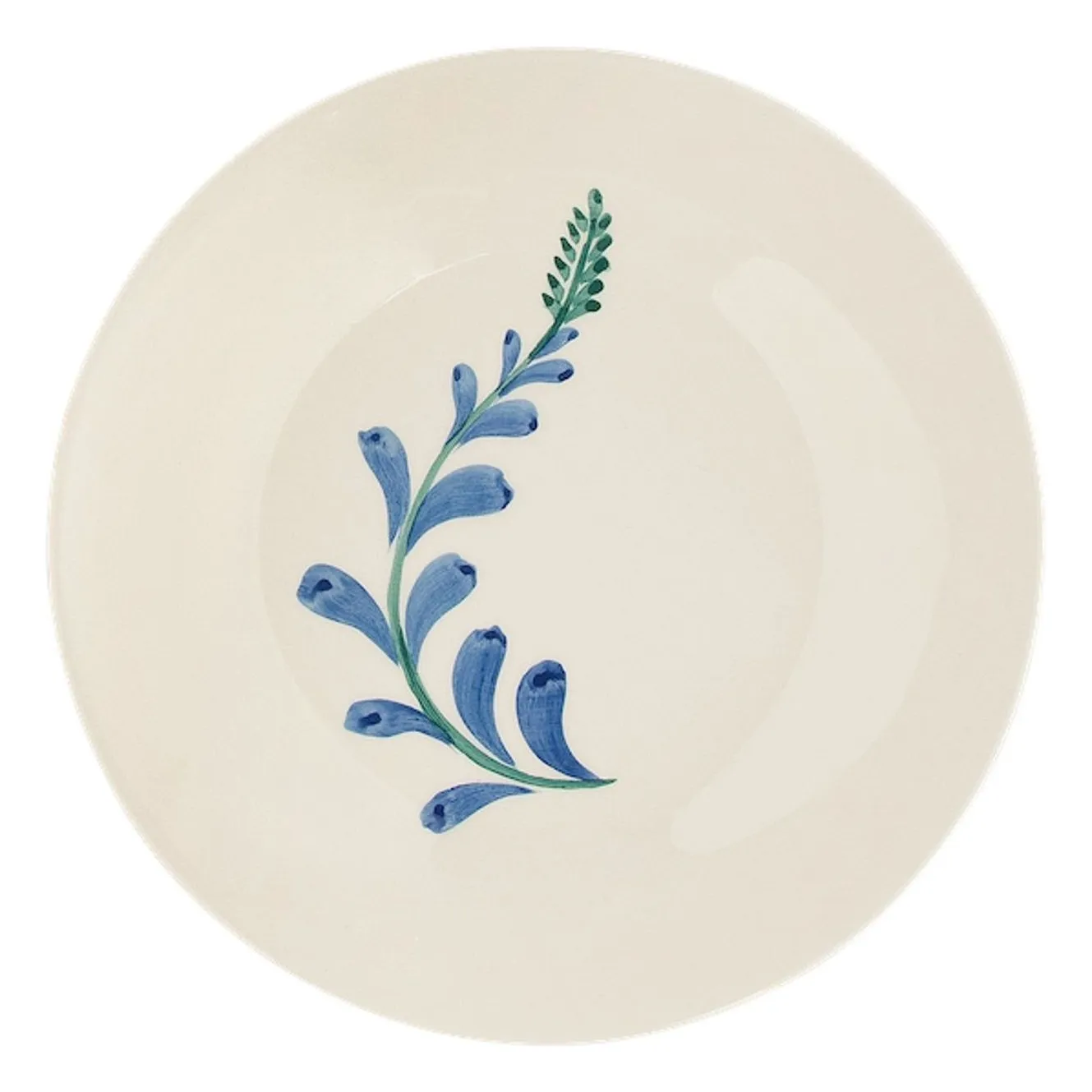 Anna + Nina Blue Indigo Plate