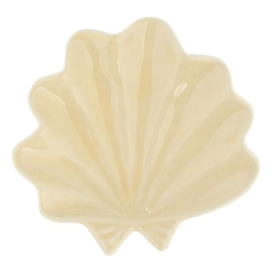 Anna + Nina Beige Shell Pocket