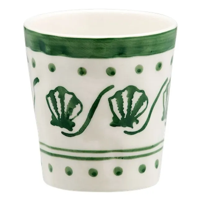 Jonc de mer espresso cup | Green