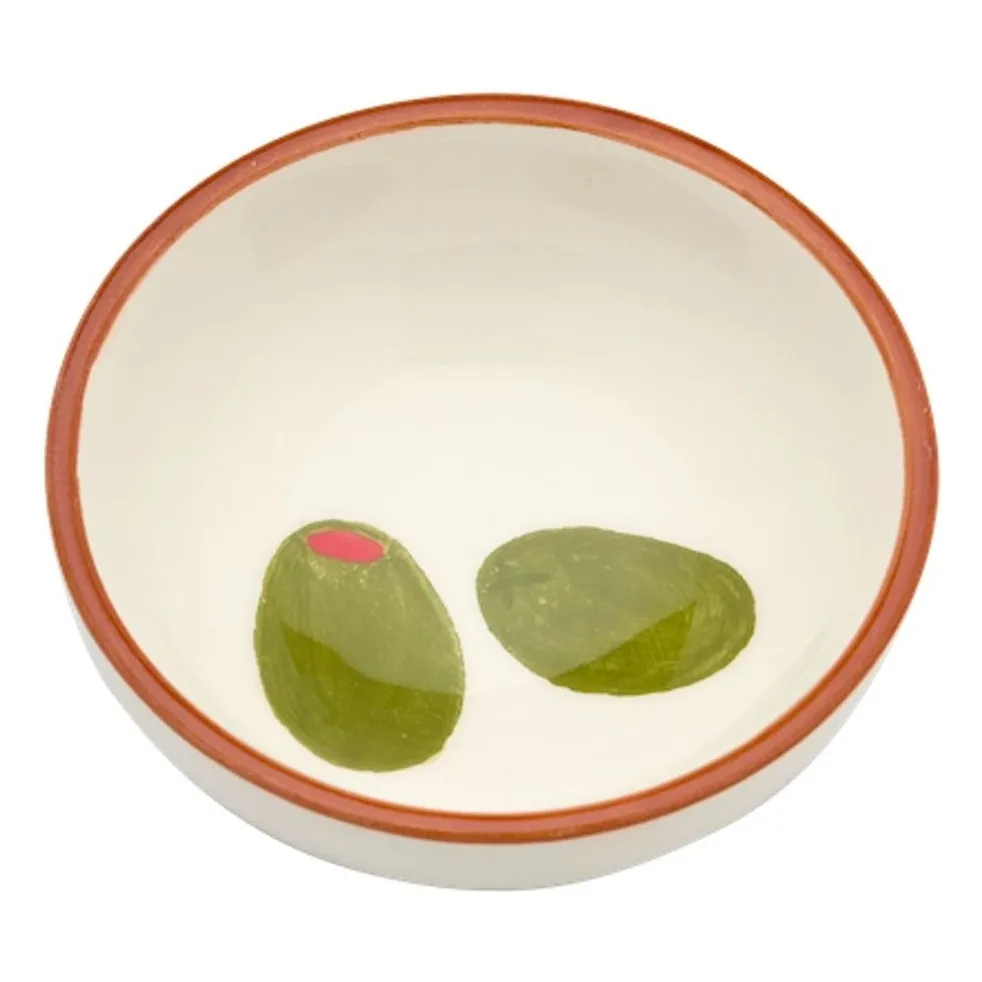 Anna + Nina Orange Olive Bowl