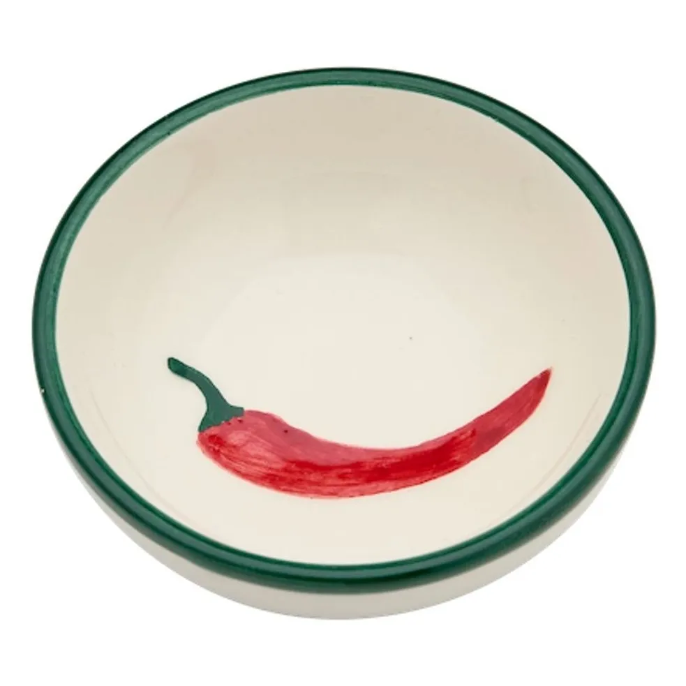 Anna + Nina Green Chilli Bowl
