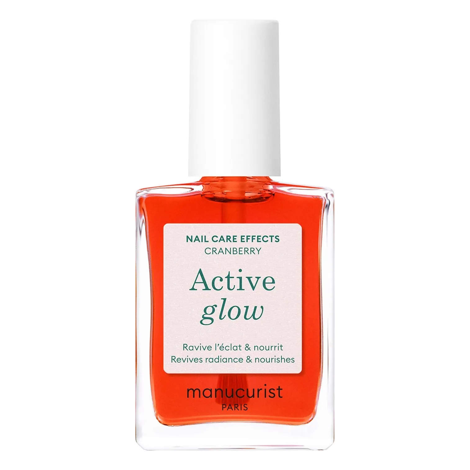 Manucurist Cranberry Active Glow Lip Gloss Treatment - 15Ml