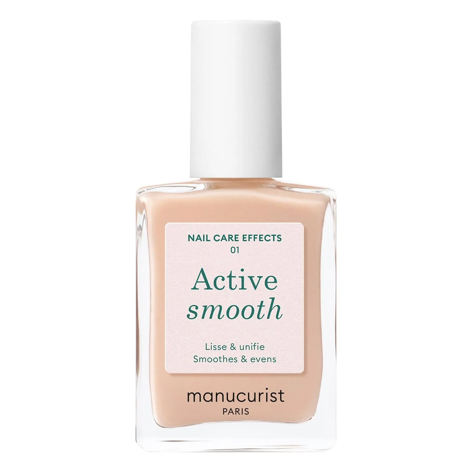 Manucurist 01 Cc Polish Active Smooth Embellishing Care Varnish - 15Ml