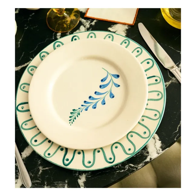 Assiette Indigo | Bleu