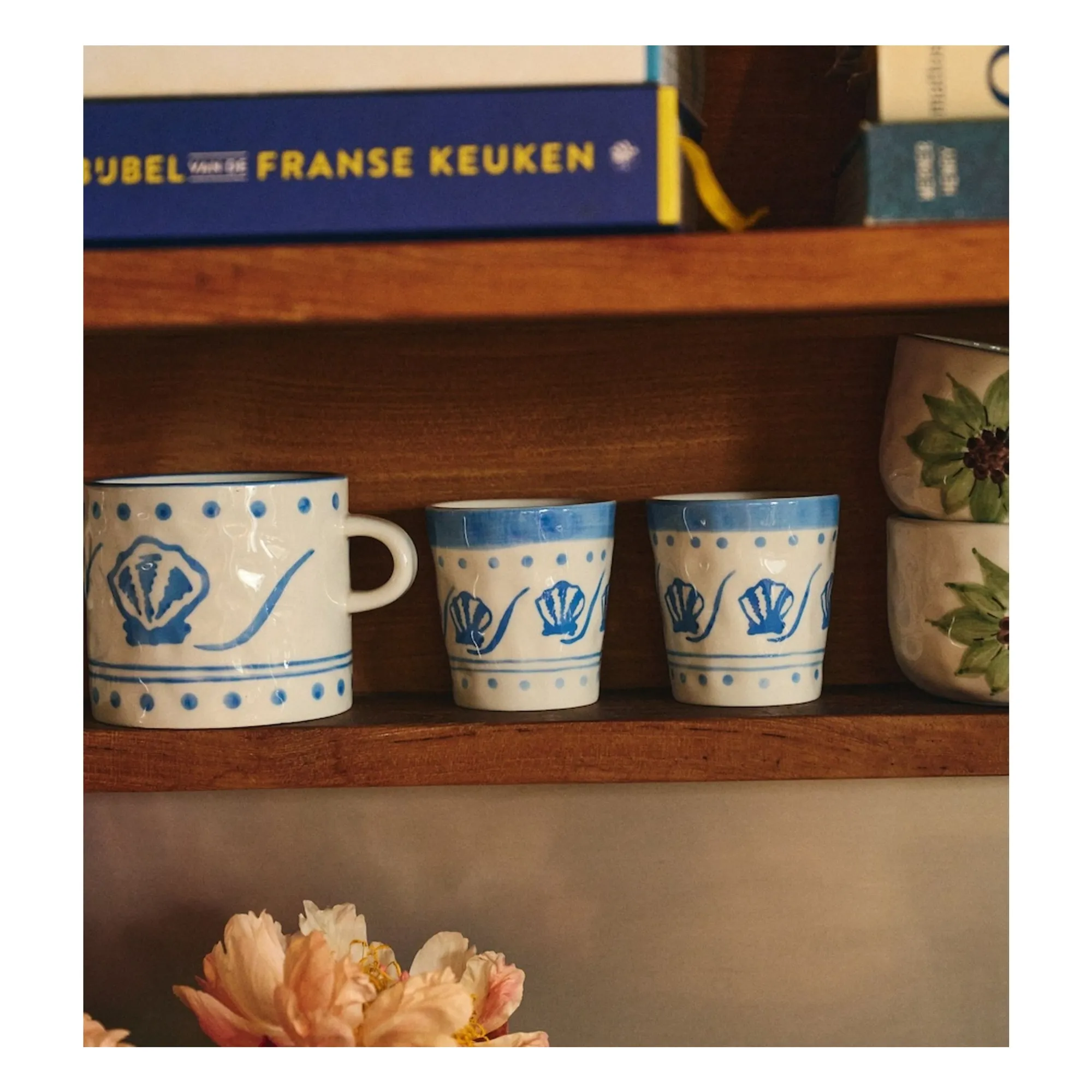 Tasse à espresso Côte d'azur | Bleu- Image produit n°1