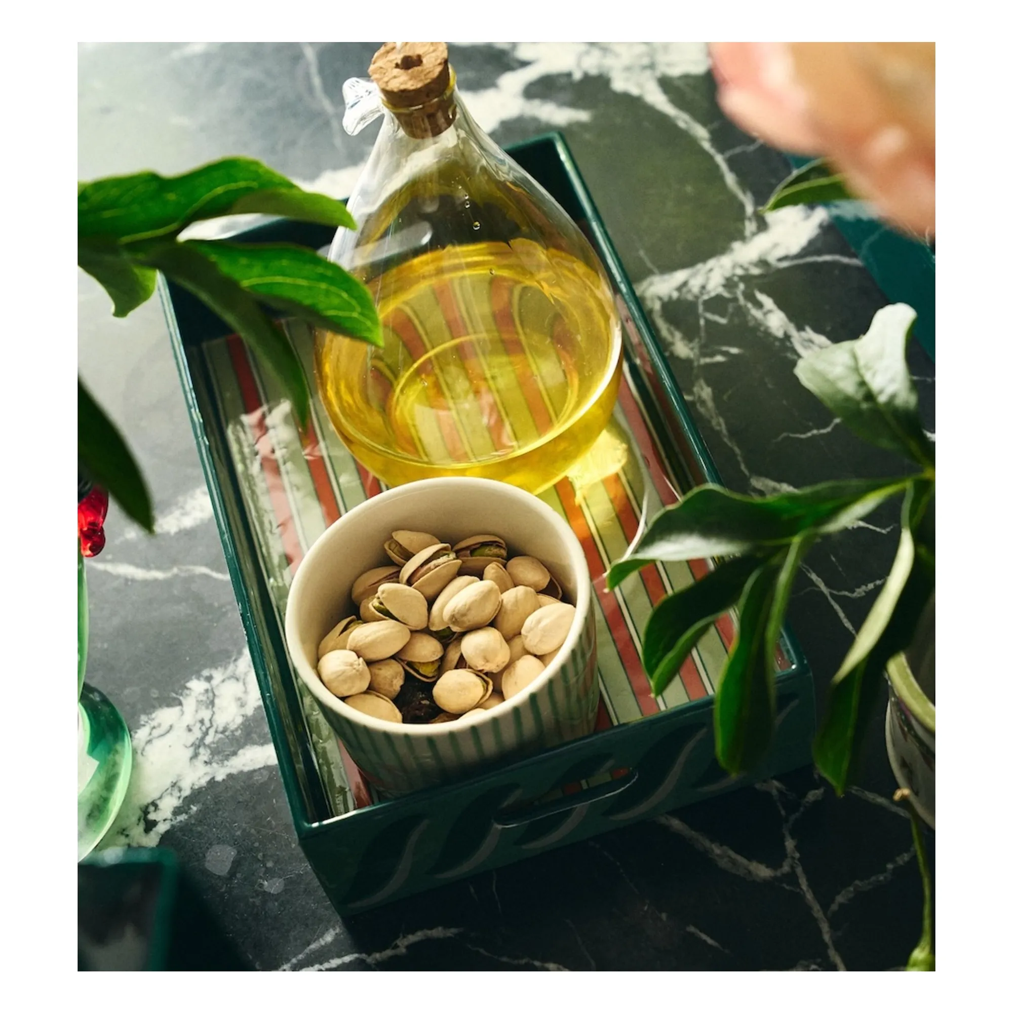 Huilier en verre Poire- Image produit n°2