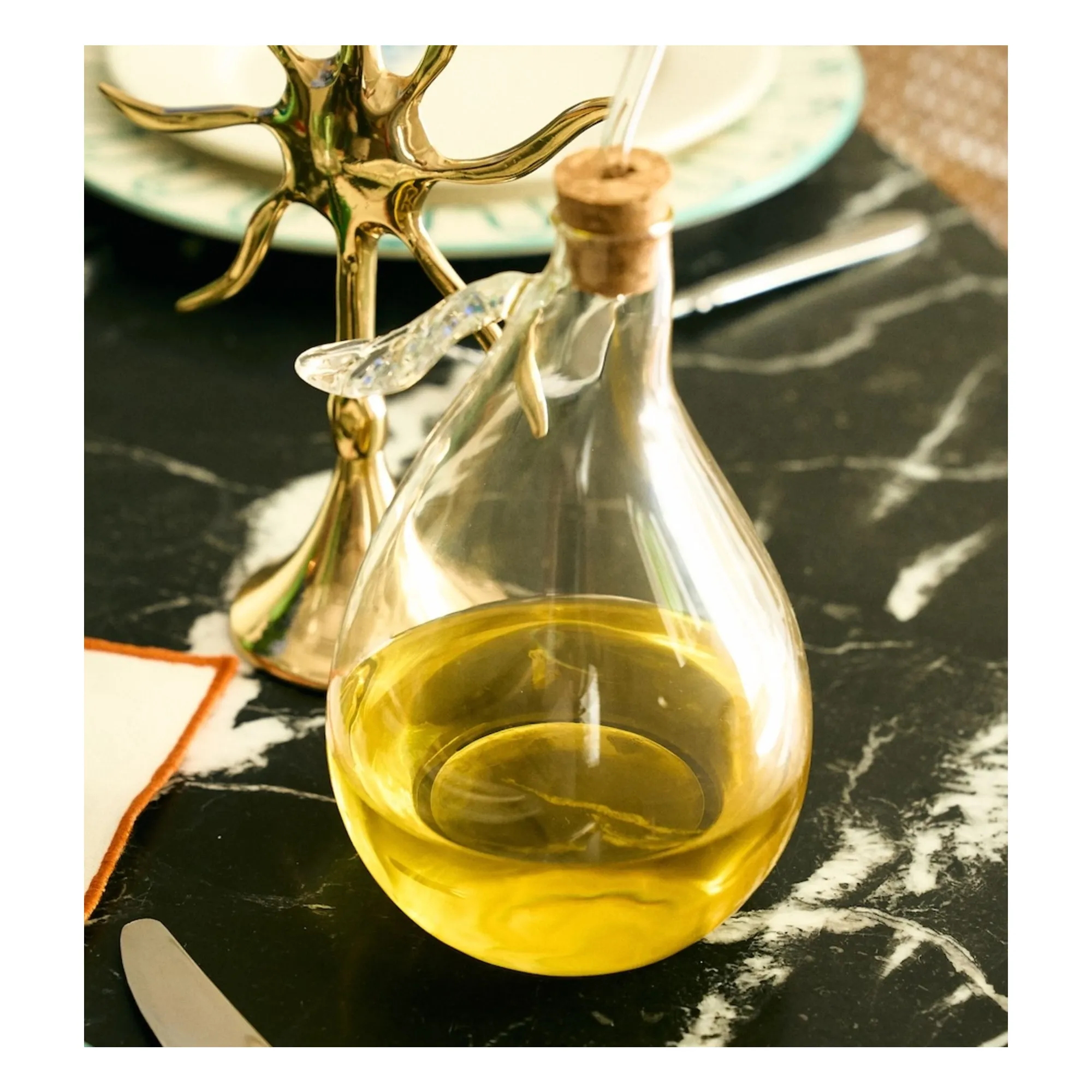 Huilier en verre Poire- Image produit n°1
