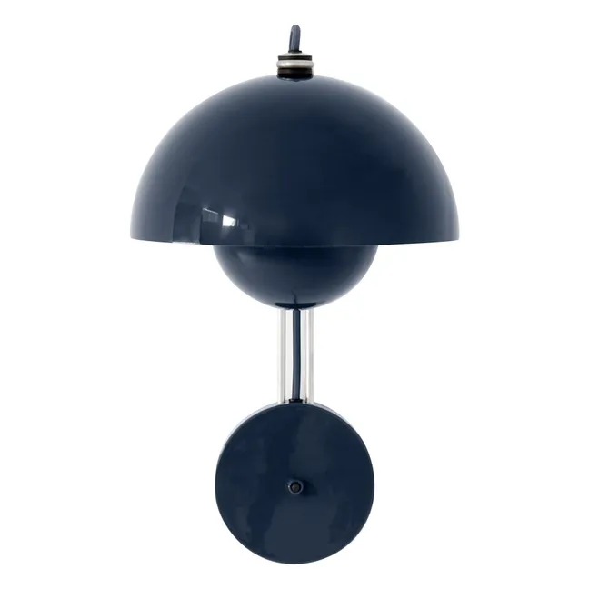 Applique Flowerpot VP8, Verner Panton | Bleu foncé