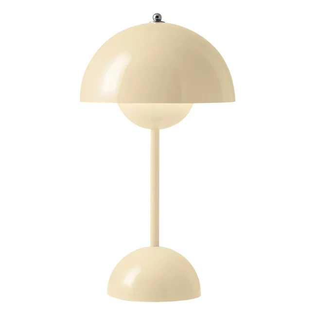 Lampe à poser Flowerpot VP9, Verner Panton | Ivoire