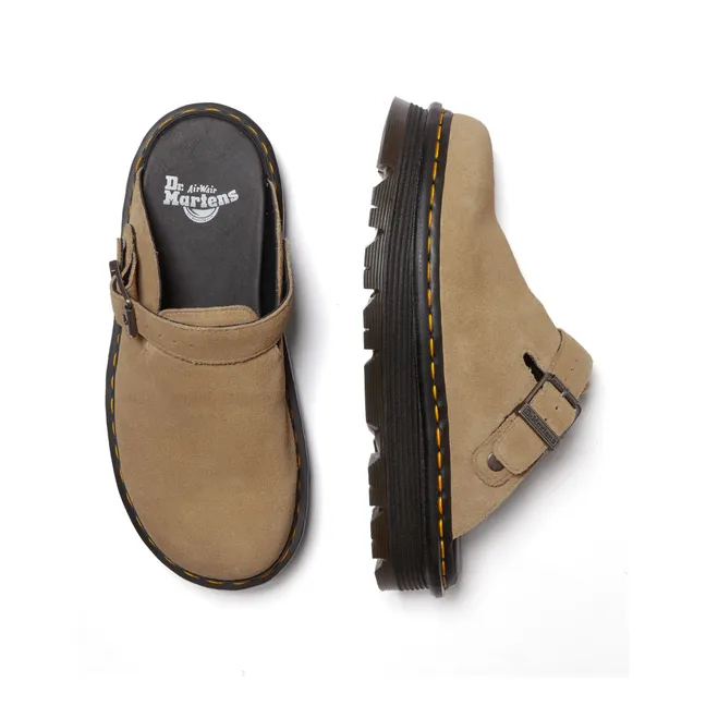 ZebZag Suede Pantoletten | Sandfarben