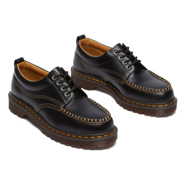 Lowell Boat Shoes | Black