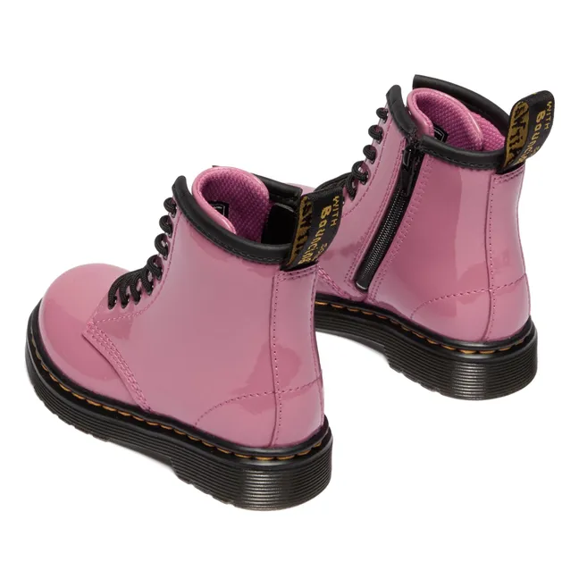 Boots Lace-up 1460 J Patent | Pink