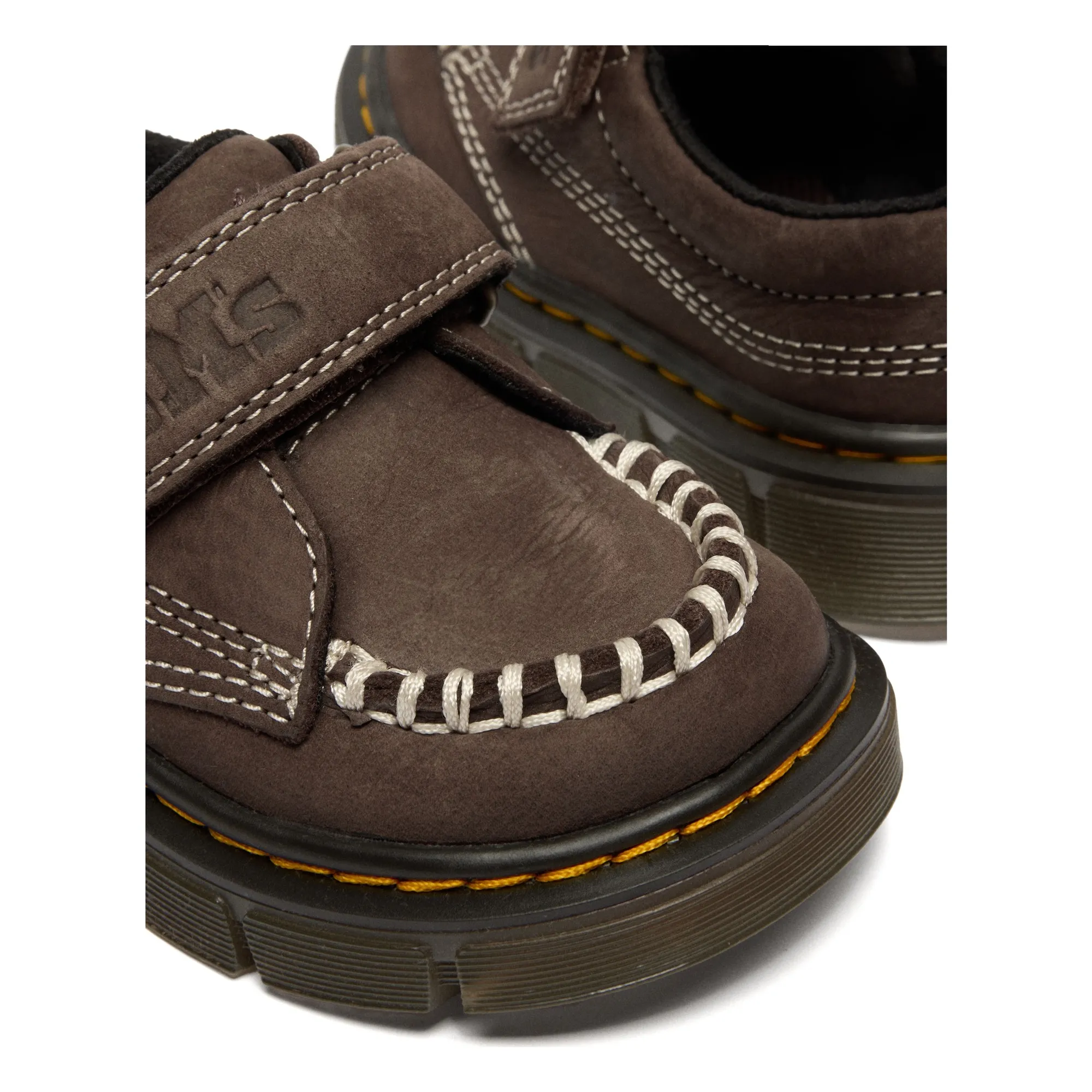 Mocassins Scratch J | Marron foncé- Image produit n°3