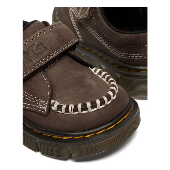 Scratch J loafers | Dark Brown