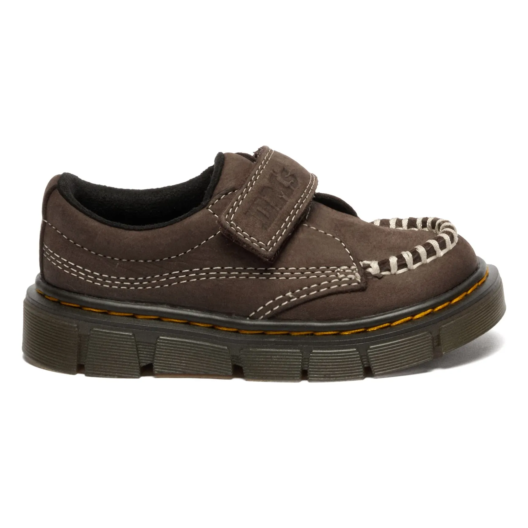 Mocassins Scratch J | Marron foncé- Image produit n°0